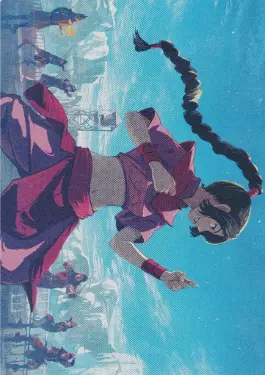 (005)【アート・カード】点穴使い、タイリー[TLA]