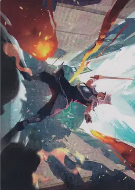 (023)【アート・カード】諦めない戦術家、サカ[TLA]