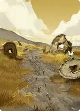 【箔押し】(050)【アート・カード】平地[TLA]