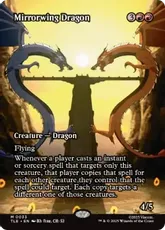 【Foil】(033)■ボーダーレス■《鏡翼のドラゴン/Mirrorwing Dragon》[TLE] 赤R