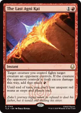(144)《最後のアグニカイ/The Last Agni Kai》[TLA] 赤R