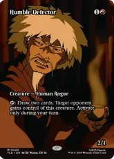 【Foil】(030)■ボーダーレス■《謙虚な離反者/Humble Defector》[TLE] 赤R