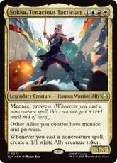 【Foil】(242)■プレリリース■《諦めない戦術家、サカ/Sokka, Tenacious Tactician》[TLA] 金R