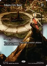 【Foil】(003)■ボーダーレス■《空城の計/Empty City Ruse》[TLE] 白R