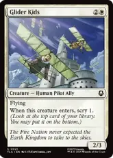 【Foil】(021)《グライダーの子どもたち/Glider Kids》[TLA] 白C
