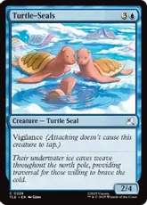 【Foil】(226)《セイウチガメ/Turtle-Seals》[TLE] 青C