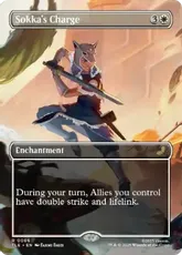 (066)■ボーダーレス■《サカの突撃/Sokka's Charge》[TLE] 白R