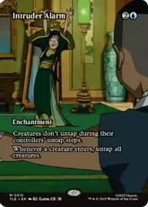 【Foil】(015)■ボーダーレス■《侵入警報/Intruder Alarm》[TLE] 青R