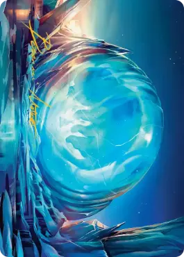 【箔押し】(002)【アート・カード】アンの氷山[TLA]