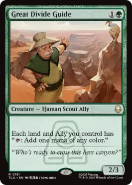 (181)《万里の渓谷の案内人/Great Divide Guide》[TLA] 緑R