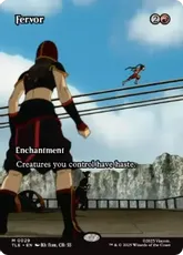 【Foil】(029)■ボーダーレス■《熱情/Fervor》[TLE] 赤R