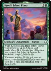 【Foil】(184)《キヨシ島の広場/Kyoshi Island Plaza》[TLA] 緑U