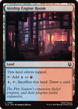 (265)《飛行船の機関室/Airship Engine Room》[TLA] 土地C
