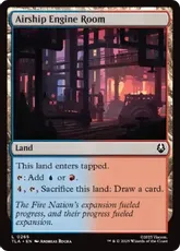 【Foil】(265)《飛行船の機関室/Airship Engine Room》[TLA] 土地C