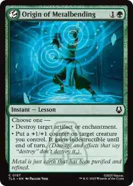 (187)《金属の技の原点/Origin of Metalbending》[TLA] 緑C