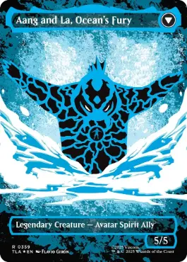 ネオンインク・Foil】(359)□ボーダーレス□《素早き救済者、アン/Aang