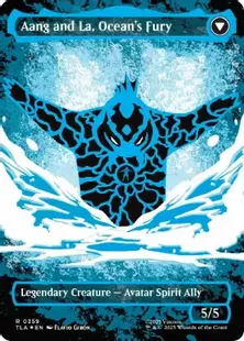 ネオンインク・Foil】(359)□ボーダーレス□《素早き救済者、アン/Aang