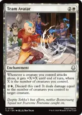 【Foil】(038)《チーム・アバター/Team Avatar》[TLA] 白U