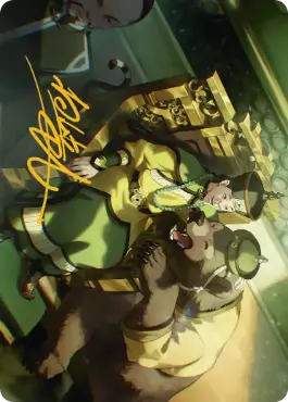 【箔押し】(015)【アート・カード】土の王[TLA]