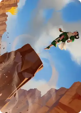 【箔押し】(016)【アート・カード】石塔での打ち上げ[TLA]