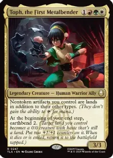 Foil】(247)《Toph, the First Metalbender》[TLA] | hareruya
