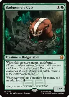 167)《Badgermole Cub》[TLA] | hareruya