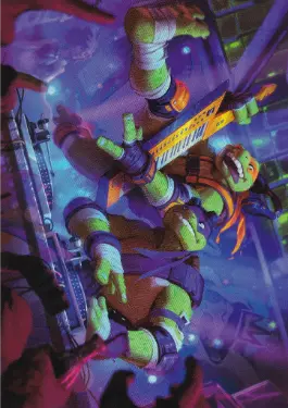 (015)【アート・カード】パーティーはおまかせ、マイキーとドニー [TMT]