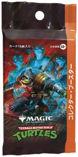 MTG　ミュータントタートルズ　コレクター・ブースター　1BOX 1パック)《マジック：ザ・ギャザリング | ミュータント タートルズ