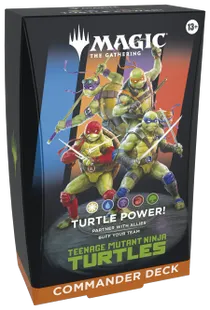 統率者ピッチ5種セット　英語版 予約商品』《マジック：ザ・ギャザリング | ミュータント タートルズ