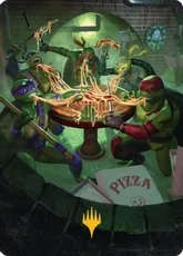 (033)【箔押し】【アート・カード】食物連鎖 [TMT]