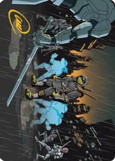 (023)【箔押し】【アート・カード】ラスト・ローニンの奥義 [TMT]