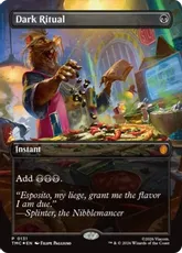 【Foil】(131)■ボーダーレス■《暗黒の儀式/Dark Ritual》[TMC] 黒R