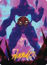 (021)【箔押し】【アート・カード】ユートロムの武人、クランゲ [TMT]