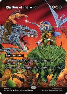 予約シングル』【Foil】(012)□ボーダーレス□《野生の律動/Rhythm of