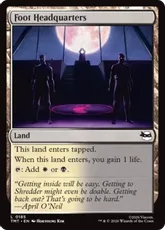 【Foil】(185)《フット団本部/Foot Headquarters》[TMT] 土地C