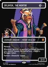 【サージ・Foil】(089)■ボーダーレス■《導き手、スプリンター/Splinter, the Mentor》[TMC] 黒R