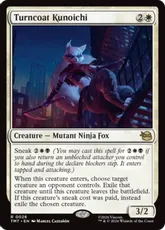 【Foil】(026)《裏切りのくノ一/Turncoat Kunoichi》[TMT] 白R