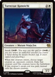 026)《裏切りのくノ一/Turncoat Kunoichi》[TMT] 白R | 日本最大級 MTG