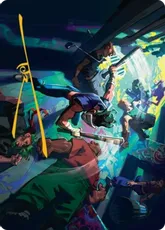 (006)【箔押し】【アート・カード】苦痛の講義 [TMT]