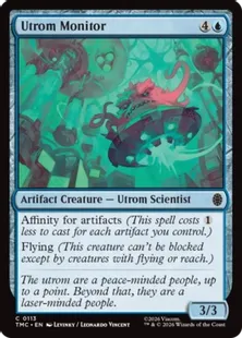 113)《Utrom Monitor》[TMC] 青C | 日本最大級 MTG通販サイト「晴れる屋」