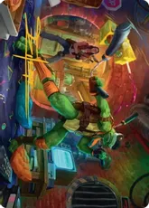 (013)【箔押し】【アート・カード】ゲームマスター、ミケランジェロ [TMT]