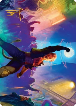 (003)【箔押し】【アート・カード】ライオンクイーン、サリー・プライド [TMT]