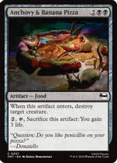 【Foil】(057)《アンチョビとバナナのピザ/Anchovy & Banana Pizza》[TMT] 黒C