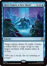 【サージ・Foil】(011)《新たなヒーロー参上！/Here Comes a New Hero!》[TMC] 青R