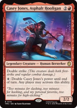 (115)《Casey Jones, Asphalt Hooligan》[TMC] 赤R