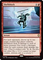 【サージ・Foil】(025)《シェル・ショック/Shellshock》[TMC] 赤R