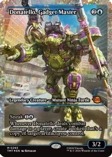 Fracture・Foil】(293)□Showcase□《Donatello, Gadget Master》[TMT