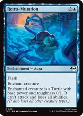 【Foil】(051)《回顧変異/Retro-Mutation》[TMT] 青C
