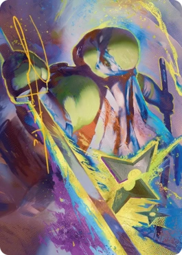 (002)【箔押し】【アート・カード】レオナルドの奥義 [TMT]