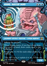 【Foil】(230)■ショーケース■《大いなる脳ミソ、クランゲ/Krang, Master Mind》[TMT-BF] 青R